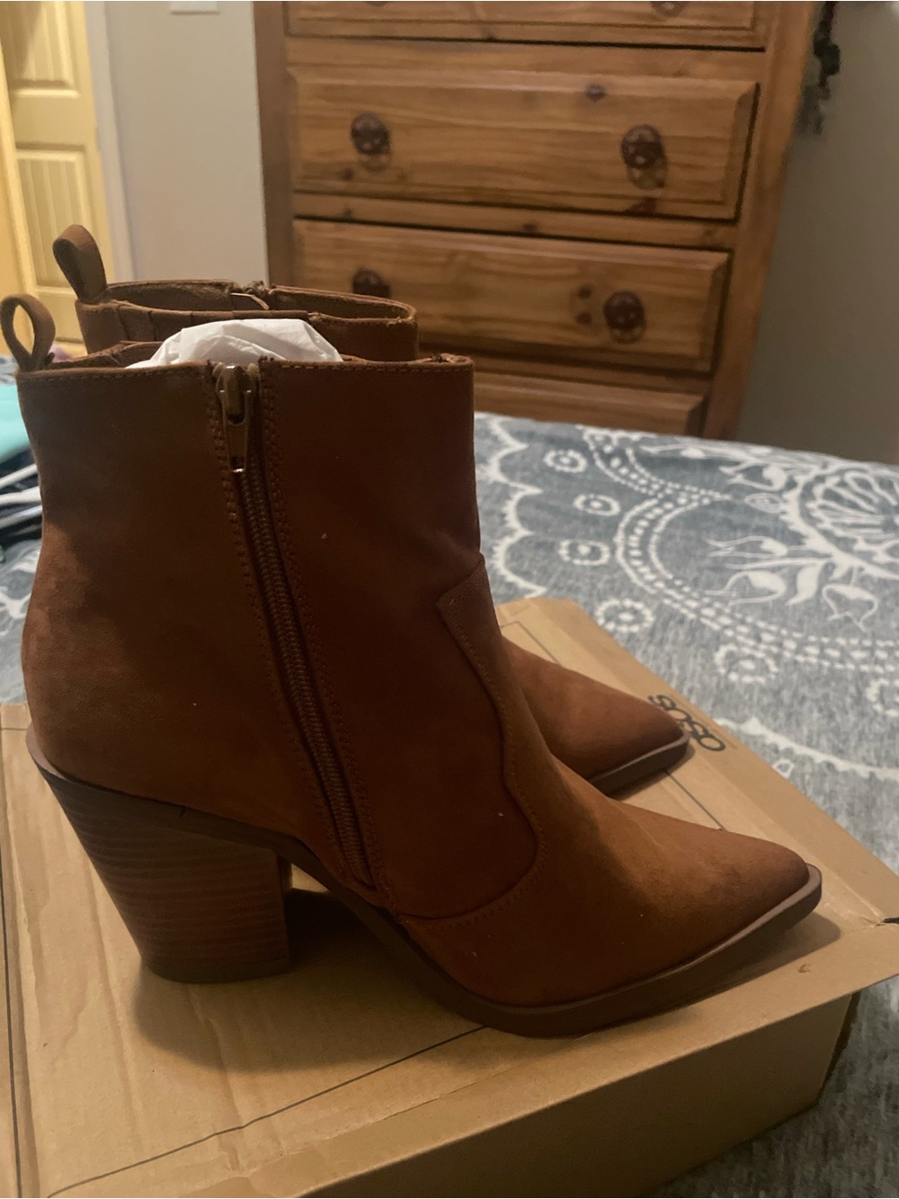 ASOS DESIGN Wide Fit Elliot western boots - Picture 5 of 11